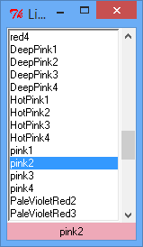 Tk::Listbox