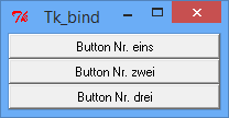 Buttons mit Event-Bindung