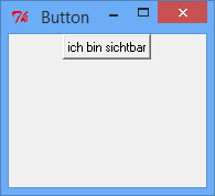 Button wird durch pack-Geometriemanager sichtbar