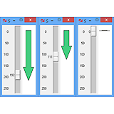 Tk::Scale - Slider-Widget