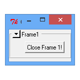 Tk::Frame mit Toggle-Funktion