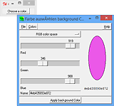 Tk::chooseColor - Widget zur Farbauswahl auf UNIX / X11