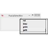 Tk::PopUpSelectBox aufgeklappt