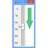 Tk::Scale - Slider-Widget