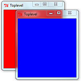 Tk::Toplevel für mehrere Fenster pro Tk::MainWindow